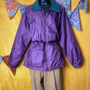 Vintage Columbia Women’s Fleece Ski Jacket